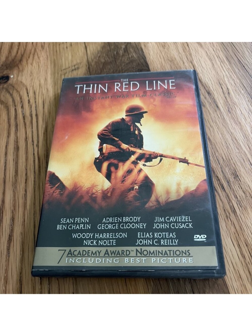 The Thin Red Line (DVD, 1999) Tested Working